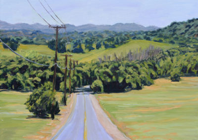 SANTA ANA ROAD EAST  2015  12x16